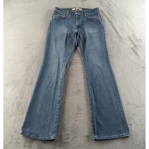 Vintage Gap Jeans Womens 4 Blue Flare Light Wash Low Rise Stretch Canada Y2K